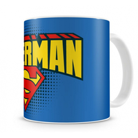 Fan Koffiemok Superman Schild