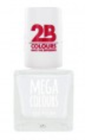 2b Nagellak Mega Colours 623 White