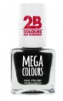 2b Nagellak Mega Colours 624 Black