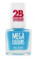 2b Nagellak Mega Colours 629 Aquamarine