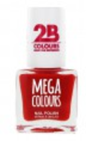 2b Nagellak Mega Colours 652 Rouge Passion