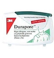 3m Durapore Hechtpleisters 25mm X 5m 1st