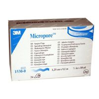 3m Micropore Chirurgische Hechtpleister 9.14m X 1.25cm 1530 0 24 Pleisters