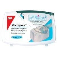 3m Micropore 5mx2,5cm Wit Dispenser