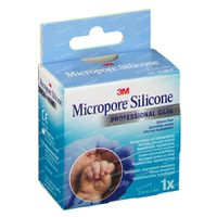 3m Micropore Silicone Medische Hechtpleister 2.5cm X 5m 2775 1fr 1 Pleister