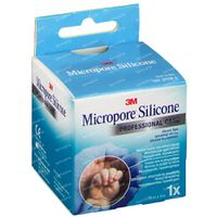 3m Micropore Silicone Medische Hechtpleister 5cm X 5m 2775 2fr 1 Pleister