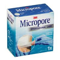 3m Micropore Surgical Tape 2,5cm X 5m 1530/2b 1 Pleister