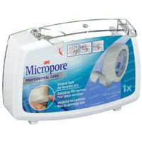 3m Micropore Surgical Tape Dispenser 1,25cm X 9,15m 1530 0/d 1 Stuk
