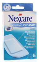 Nexcare Nexcare Sensitive 360 Graden Maxi (5st)