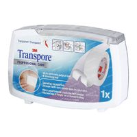 3m Transpore Surgical Tape Dispenser 1,25cm X 5m 1527 0/d 1 Stuk
