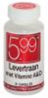 5.99 Levertraan Vitamine A & D 61 Capsules