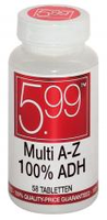 5.99 Multivitamines A T/m Z 100% Adh 58 Tabletten