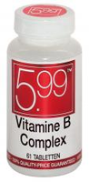 5.99 Voedingssupplementen Vitamine B Stress 60 Tabletten