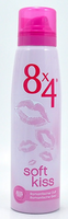 8x4 Deospray Deodorant   Soft Kiss 150ml