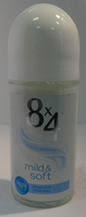 8x4 Mild & Soft Deodorant Roller 50ml