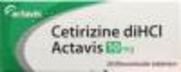 Actavis Cetirizine 10 Mg Dihci 30tab