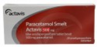 Actavis Paracetamol 500mg Smelttablet