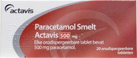 Actavis Paracetamol Smelttablet 500 Mg 20st