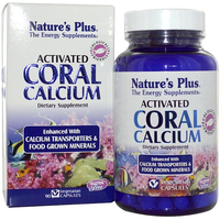 Activated Coral Calcium (90 Vegetarian Capsules)   Nature's Plus