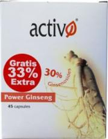 Activo Powerhealth Ginseng 45 Capsules