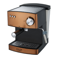 Adler Espresso Machine 15 Bar   Ad 4404cr