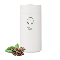 Adler Koffiemolen Ad 4446ws Wit   150w