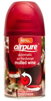 Airpure Air O Matic Luchtverfrisser Navulling   Mulled Wine 250 Ml