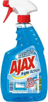 Ajax Spray Triple Action Glas   750 Ml