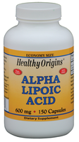 Alpha Lipoic Acid 600 Mg (150 Capsules)   Healthy Origins