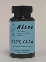 Alive Cats Claw 400mg Capsules Tht 80cap