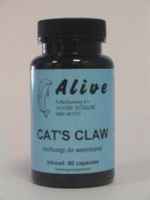 Alive Cats Claw 400mg Capsules