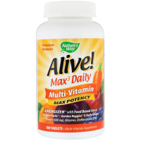 Alive! Max3 Daily Multi Vitamin With Iron 180 Tablets   Nature's Way