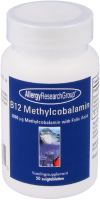 B12 Methylcobalamin With Folic Acid (50 Lozenges)   Allergy Research