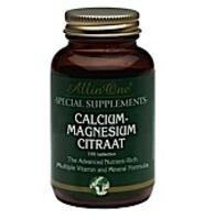 Allinone Calcium Magnesium Citraat 100 Tabl