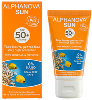 Alphanova Zonnebrand Sun Face Cream Factorspf50 Bio