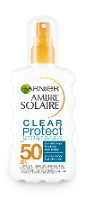 Garnier Ambre Solaire Clear Protect Refresh Transparente Zonbeschermingsspray Spf50   200ml