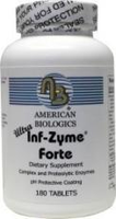 American Biologics Voedingssupplementen Infla Zyme Forte 180 Tabletten