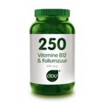 Aov 250 Vitamine B12 & Foliumzuur 60 Capsules