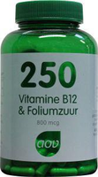 Aov 250 Vitamine B12 & Foliumzuur 60cap