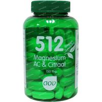 Aov 512 Magnesium Ac & Citraat 150mg 60 Tabletten