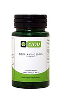 Aov Riboflavine 50mg Vitamine B2 100stuks