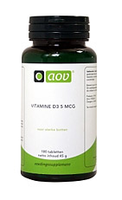 Aov Vitamine D3 5 Mcg 180stuks