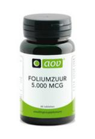 Aov Voedingssupplementen Foliumzuur 5mg 60 Tabletten