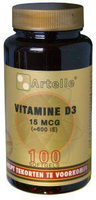 Artelle Vitamine D3 15 Mcg 100cap