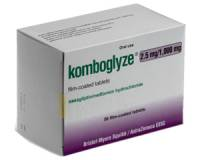 Komboglyze 2.5 Mg/1000 Mg 56 Tabl.