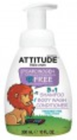 Attitude 3in1 Shampoo Body Wash Conditioner Fragrance Free