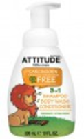 Attitude 3in1 Shampoo Body Wash Conditioner Granaatappel