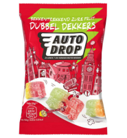 Autodrop Dubbeldekkers Zure Fruit (30g)