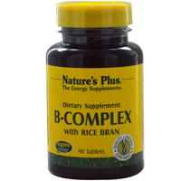 B Complex With Rice Bran (90 Tablets)   Nature's Plus