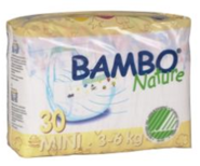 Bambo Luiers Nature Mini 3 6 Kg